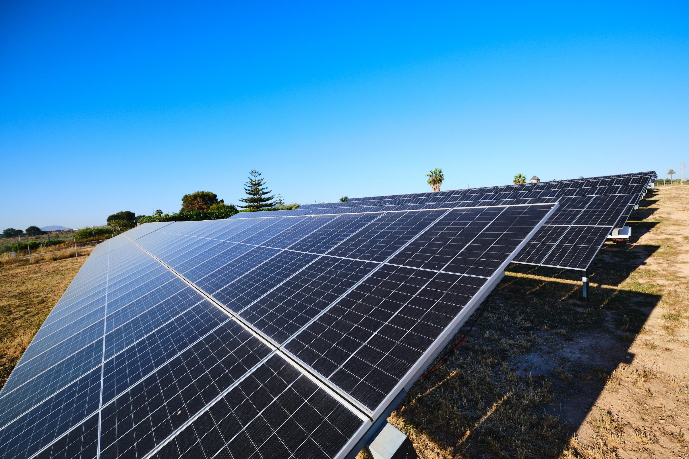 Parque solar La Cer&aacute;mica