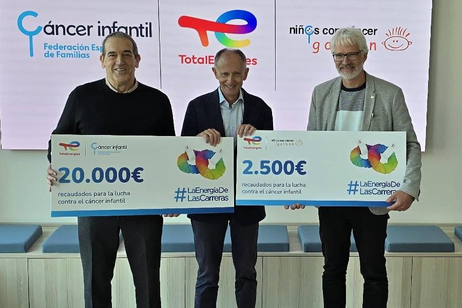 totalenergies entrega 22.500&euro; de donaciones a la federaci&oacute;n espa&ntilde;ola de familias de c&aacute;ncer infantil