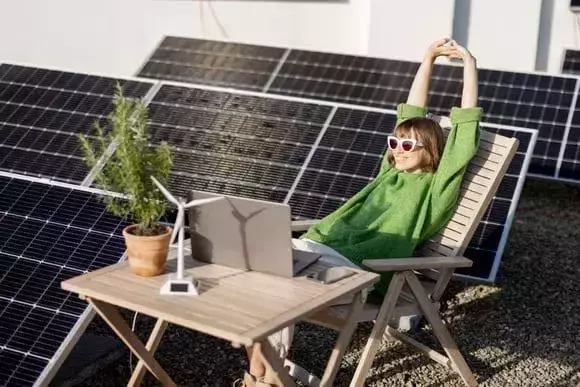 energ&iacute;a solar utilizada de noche